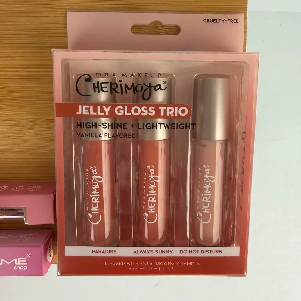 The Crème Shop Makeup & Skincare Gift Set Jelly Gloss Mask Bundle NWT